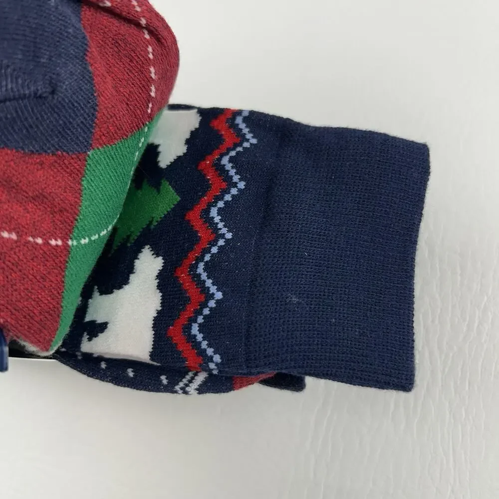 Original Penguin Men’s 5 Pair Crew Socks Christmas Gift Set 8-13